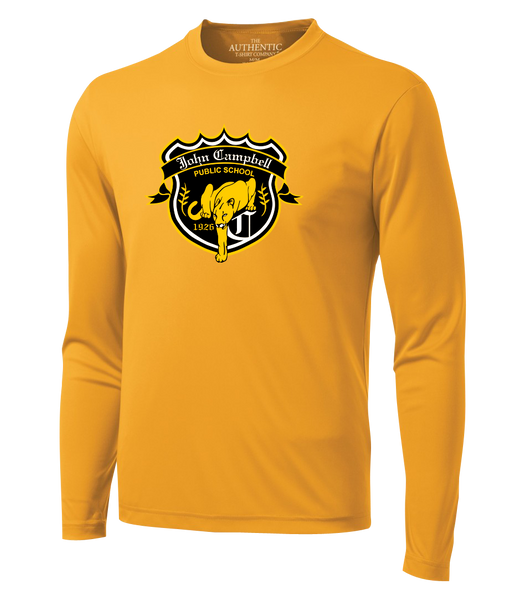 John Campbell Youth Dri-Fit Long Sleeve with Printed Logo