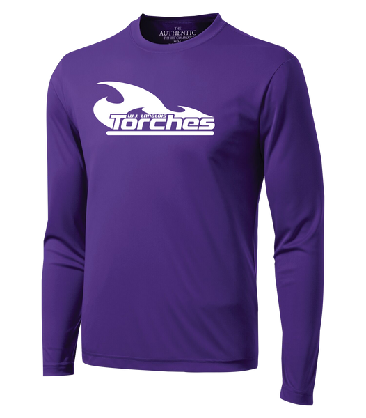 Torches Adult Dri-Fit Long Sleeve with Printed Logo