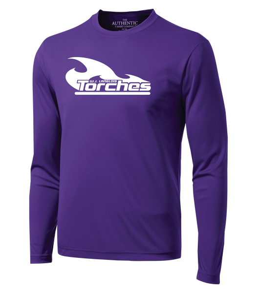 Torches Youth Dri-Fit Long Sleeve with Printed Logo