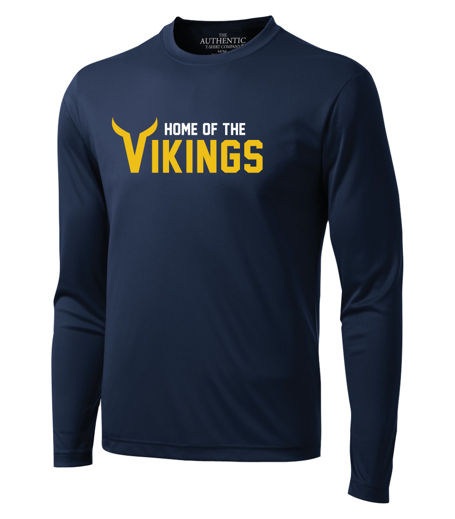 Vikings Youth Dri-Fit Long Sleeve with Printed Logo