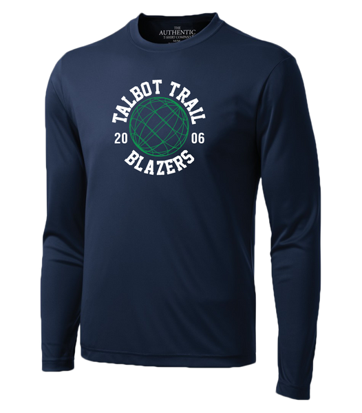 Talbot Trail Blazers Youth Dri-Fit Long Sleeve with Printed Logo