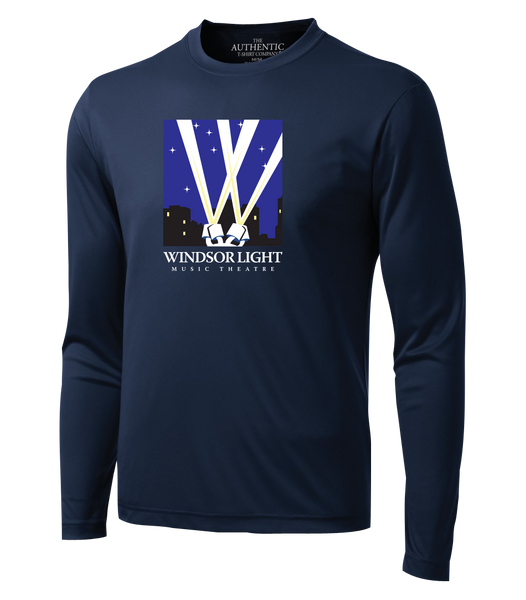 Windsor Light Music Theatre Adult Dri-Fit Long Sleeve with Printed Logo