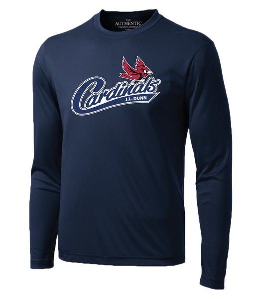Cardinals Adult Dri-Fit Long Sleeve with Printed Logo