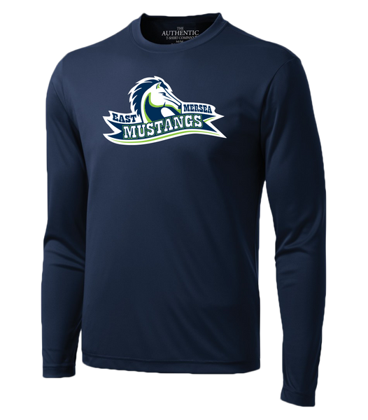 East Mersea Adult Dri-Fit Long Sleeve with Printed Logo