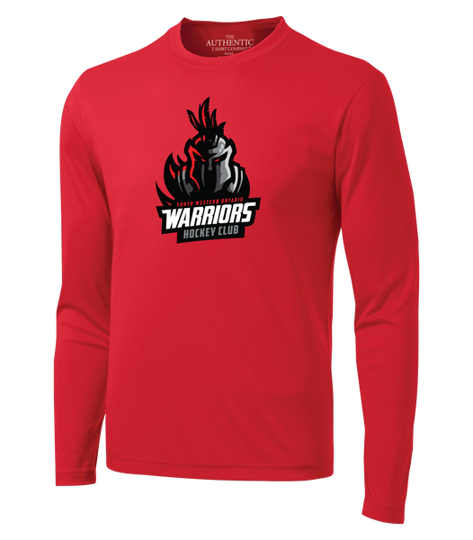 SWO Warriors Adult Dri-Fit Long Sleeve with Printed Logo