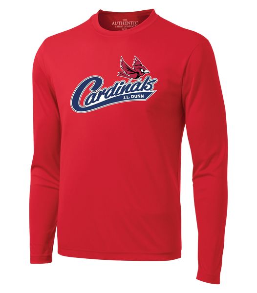 Cardinals Youth Dri-Fit Long Sleeve with Printed Logo