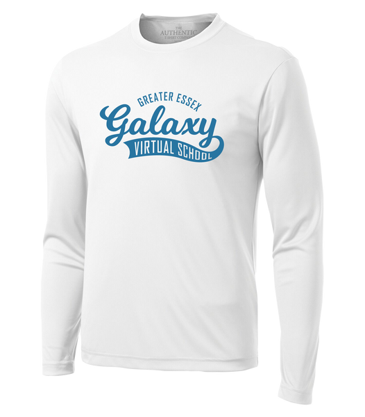 Galaxy Staff Adult Dri-Fit Long Sleeve with Printed Logo