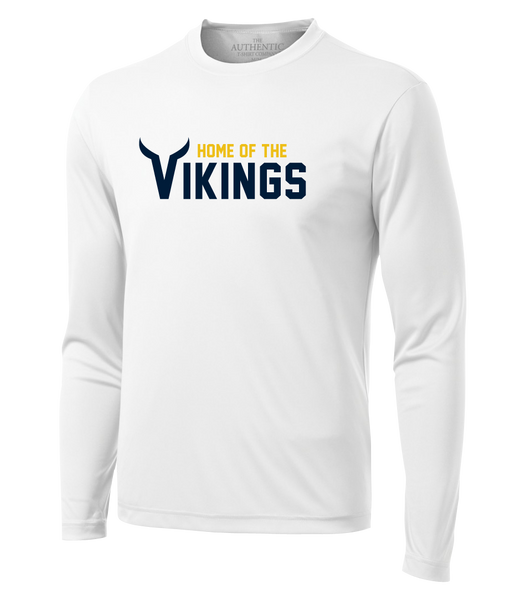 Vikings Staff Adult Dri-Fit Long Sleeve with Printed Logo