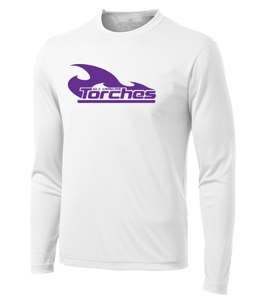 Torches Youth Dri-Fit Long Sleeve with Printed Logo