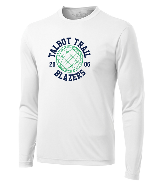 Talbot Trail Blazers Youth Dri-Fit Long Sleeve with Printed Logo