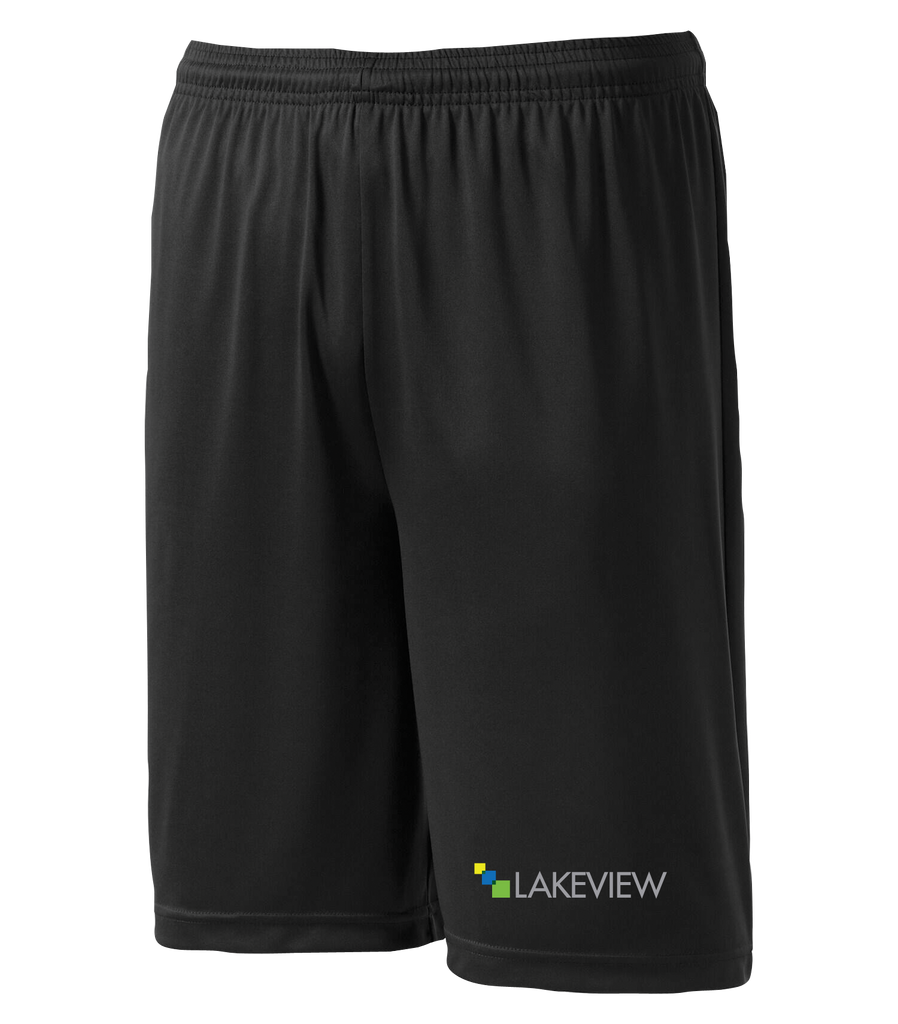 Lakeview Adult Team Shorts with Printed Logo