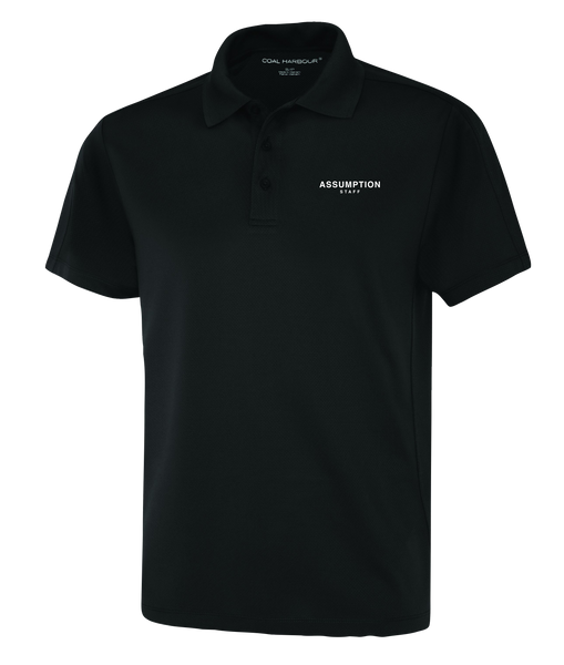 Assumption Staff Adult Sport Shirt with Embroidered Logo