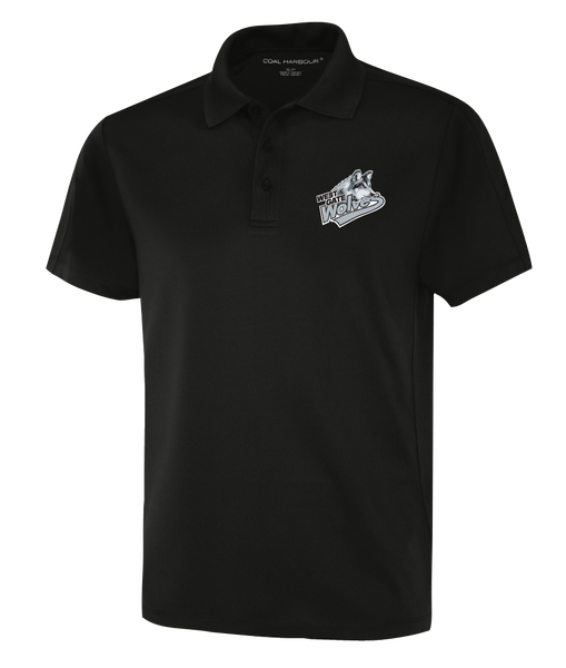 Wolves Staff Adult Sport Shirt with Embroidered Logo