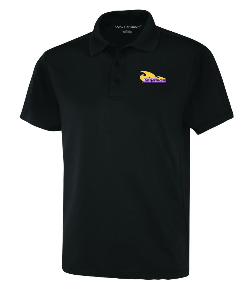Torches Adult Sport Shirt with Embroidered Logo