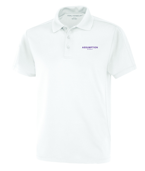 Assumption Staff Adult Sport Shirt with Embroidered Logo