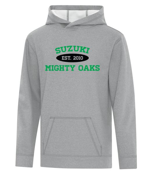 YOUTH Suzuki Dri-Fit Hoodie With *Embroidered* Logo