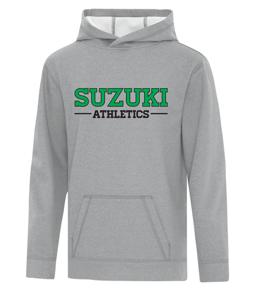 YOUTH Suzuki Athletic Dri-Fit Hoodie With *Embroidered* Logo