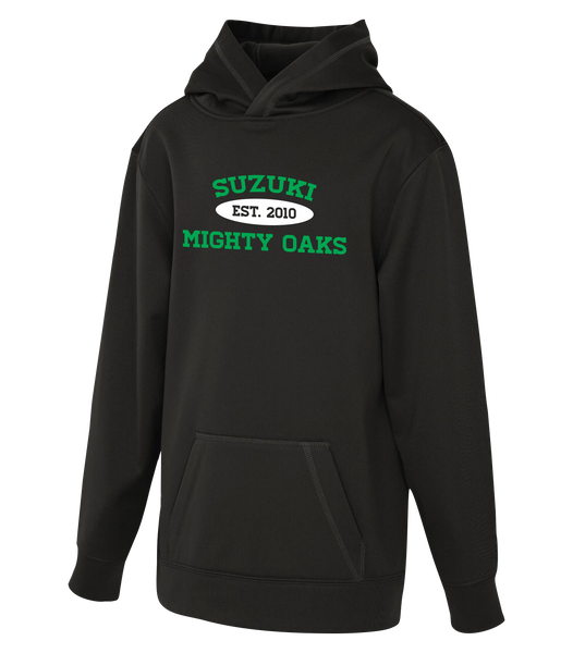 YOUTH Suzuki Dri-Fit Hoodie With *Embroidered* Logo