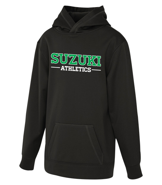 YOUTH Suzuki Athletic Dri-Fit Hoodie With *Embroidered* Logo