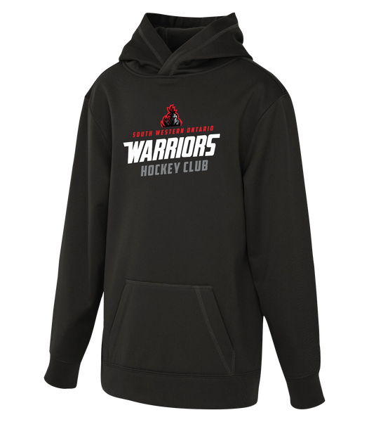 SWO Warriors Youth Dri-Fit Hoodie With Embroidered Applique