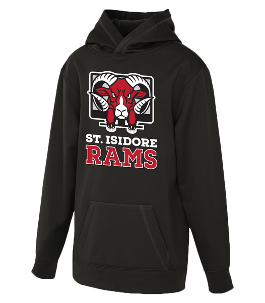 Rams Youth Dri-Fit Hoodie With Printed logo