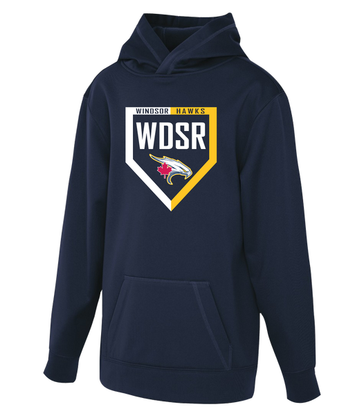 WDSR Youth Dri-Fit Hoodie with Printed Logo