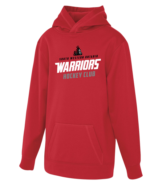 SWO Warriors Youth Dri-Fit Hoodie With Embroidered Applique