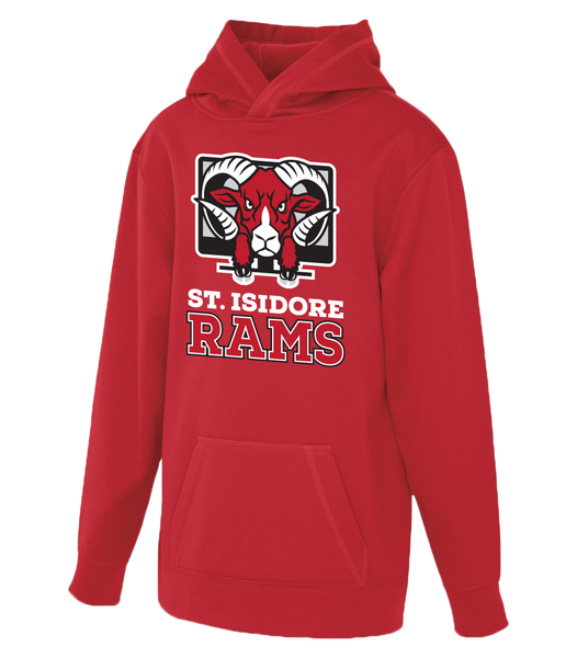 Rams Youth Dri-Fit Hoodie With Printed logo