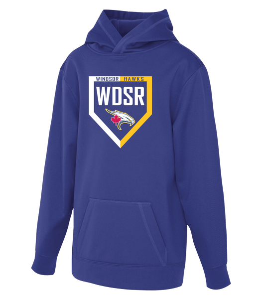 WDSR Youth Dri-Fit Hoodie with Printed Logo