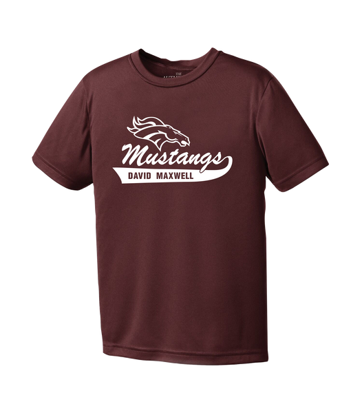 Mustangs Youth Dri-Fit T-Shirt with Printed Logo