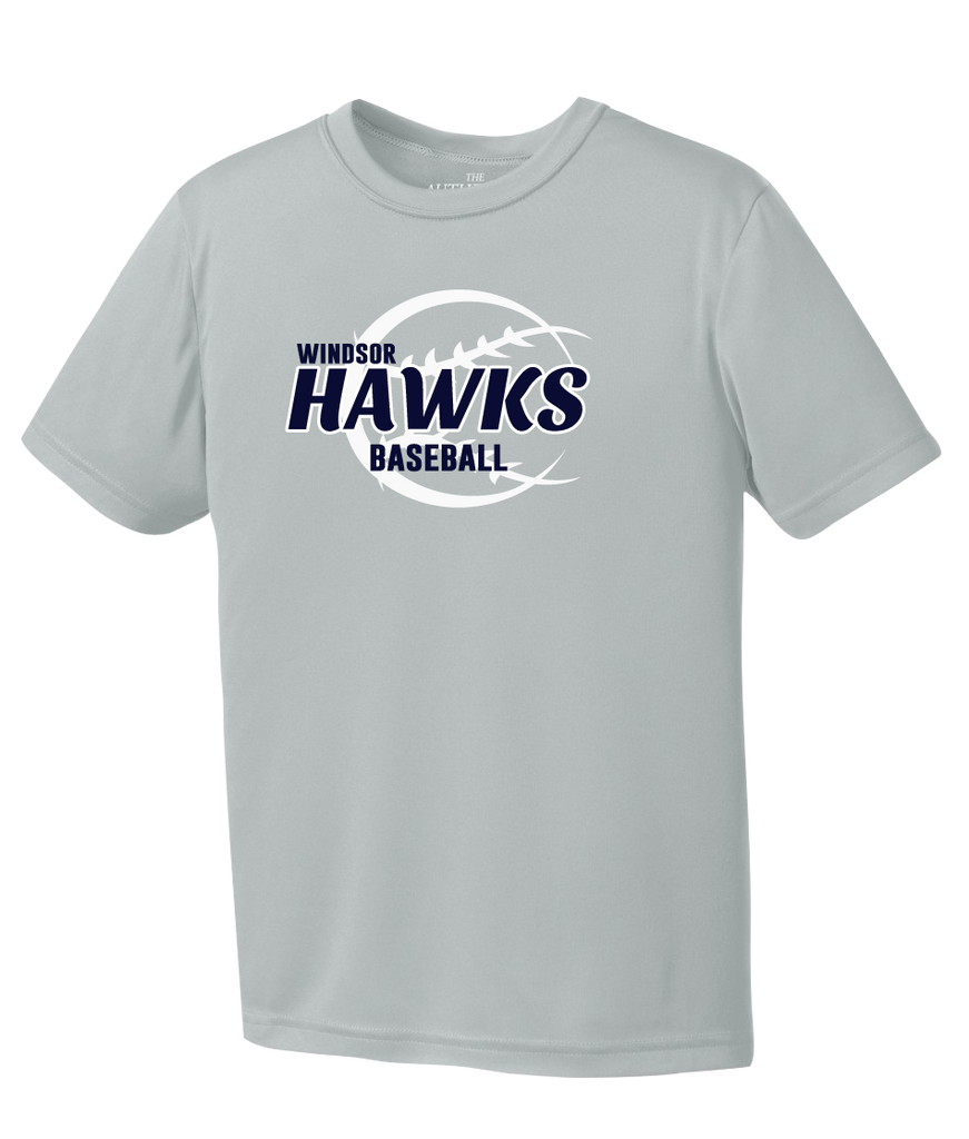 Youth dri fit baseball top shirts