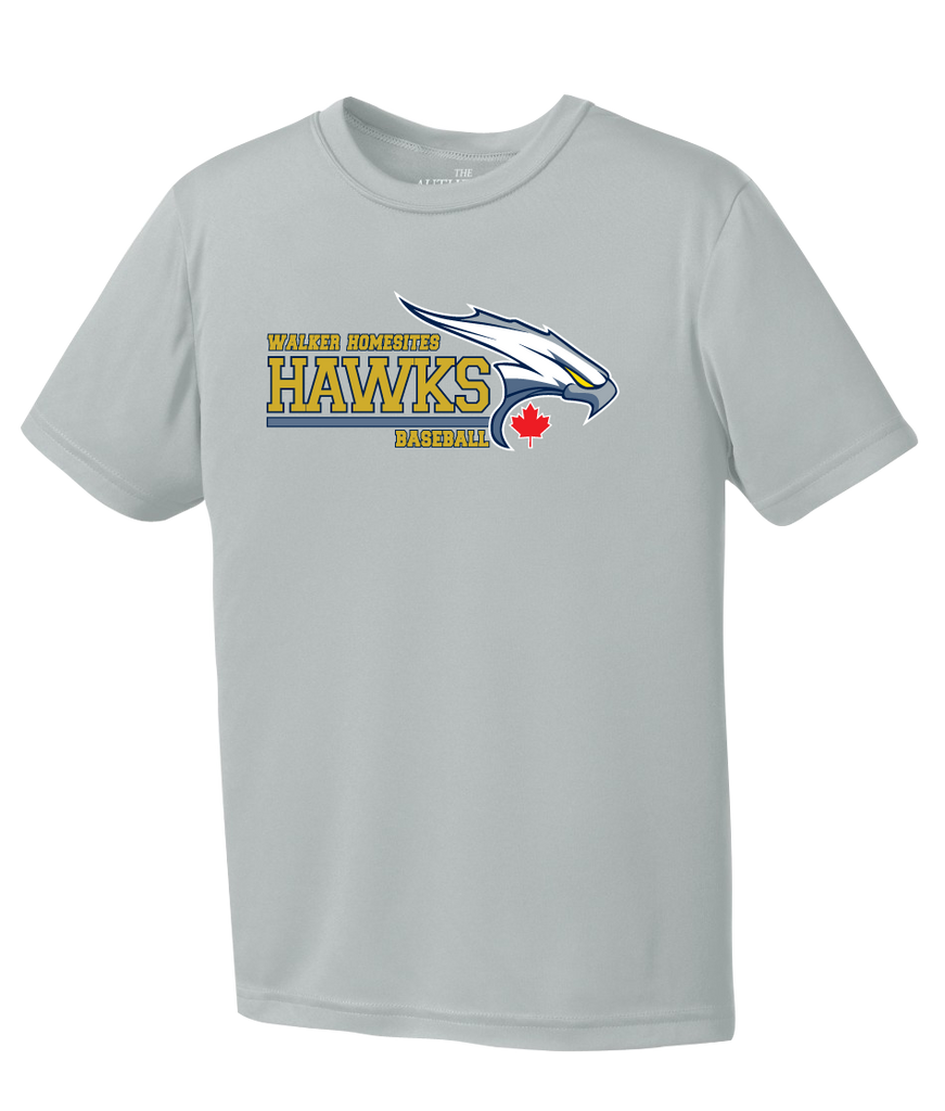 Walker Hawks Adult Dri-Fit T-Shirt with Printed Logo