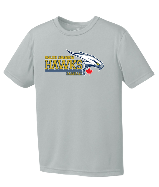 Walker Hawks Adult Dri-Fit T-Shirt with Printed Logo