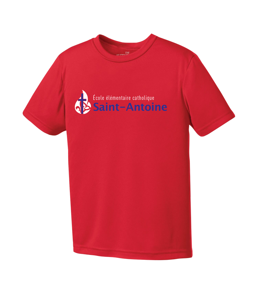 Saint-Antoine Youth Dri-Fit T-Shirt with Printed Logo