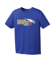 Walker Hawks Adult Dri-Fit T-Shirt with Printed Logo
