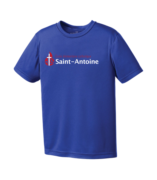 Saint-Antoine Youth Dri-Fit T-Shirt with Printed Logo