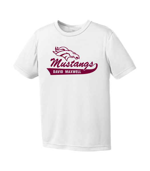 Mustangs Youth Dri-Fit T-Shirt with Printed Logo