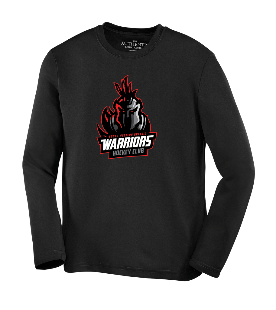 SWO Warriors Youth Dri-Fit Long Sleeve with Printed Logo