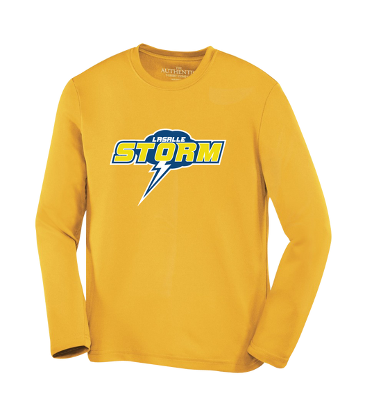 Storm Dri-Fit Long Sleeve with Printed Logo YOUTH