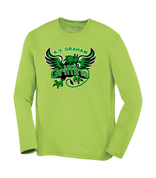 Griffins Youth Dri-Fit Long Sleeve