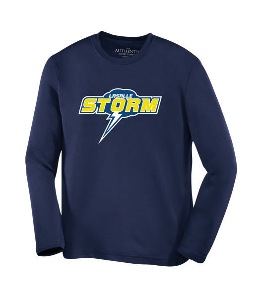 Storm Dri-Fit Long Sleeve with Printed Logo YOUTH