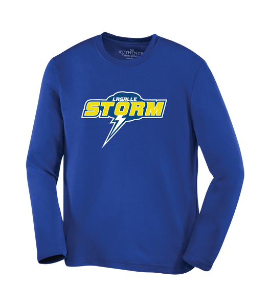 Storm Dri-Fit Long Sleeve with Printed Logo YOUTH